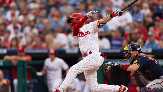 Trea Turner Crushes Game-Tying Homer As Two Fans Rush Field Making for Chaotic Scene